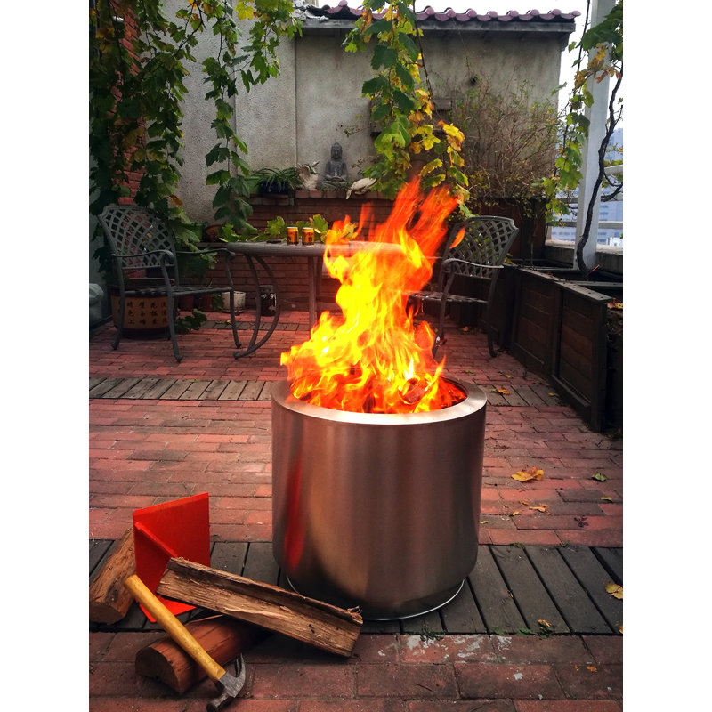 stainless steel bonfire